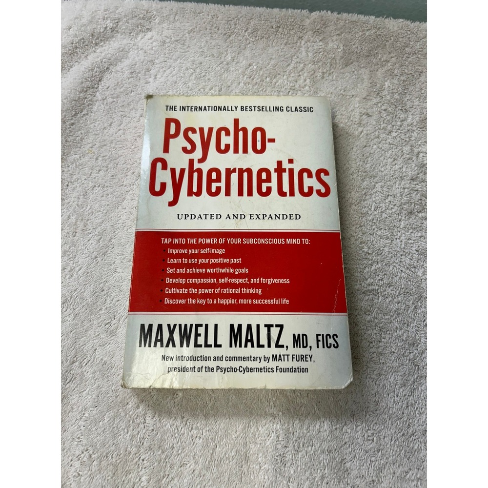 Psycho-Cybernetics Maxwell Maltz Updated Expanded Self-Help Paperback Book